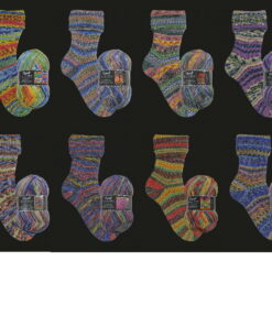 Sockenwolle in Variation von Hundertwasser online kaufen 3202