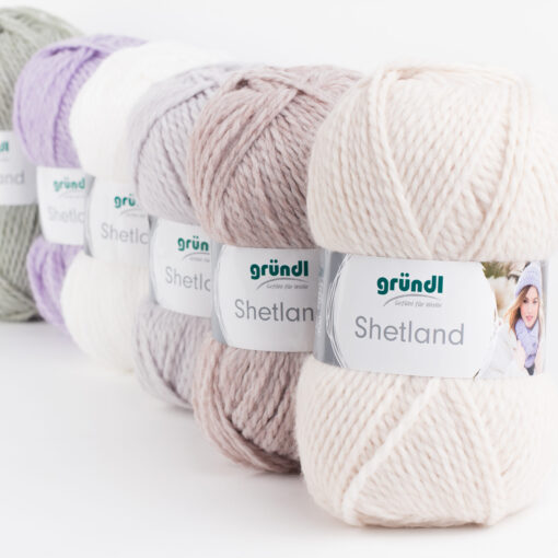 Shetland Gründl Wolle